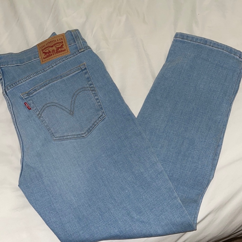 Levi blue jeans